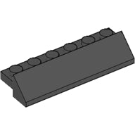 LEGO® los onderdeel Dakpan Algemeen in kleur Zwart 2875