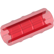 LEGO® onderdeel Technische Verbinding Doorzichtig Rood 6538b