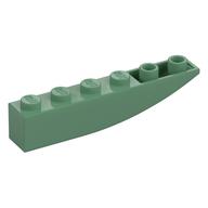 Plaatje in Gallery viewer laden, LEGO® los onderdeel Dakpan Gebogen Omgekeerd Zandgroen 42023