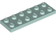 LEGO® los onderdeel Plaat Algemeen in kleur Aqua 3795