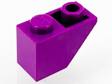 Plaatje in Gallery viewer laden, LEGO® los onderdeel Dakpan Omgekeerd in kleur Paars 3665