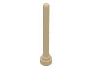 LEGO® los onderdeel Antenne in kleur Geelbruin 3957