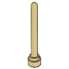 LEGO® los onderdeel Antenne in kleur Geelbruin 3957