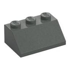 LEGO® los onderdeel Dakpan Algemeen Donkergrijs 3038