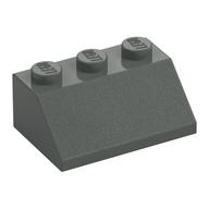 LEGO® los onderdeel Dakpan Algemeen Donkergrijs 3038