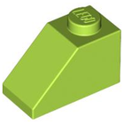 LEGO® los onderdeel Dakpan Algemeen in kleur Limoen 3040