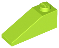 Plaatje in Gallery viewer laden, LEGO® los onderdeel Dakpan Algemeen in kleur Limoen 4286