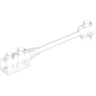 LEGO® los onderdeel Staaf in kleur Doorzichtig 30359b