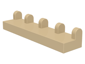 LEGO® los onderdeel Scharnier in kleur Geelbruin 4625