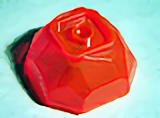 Plaatje in Gallery viewer laden, LEGO® los onderdeel Rots Doorzichtig Neon Oranje 30294