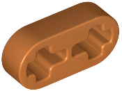 LEGO® los onderdeel Technische Hefbalk Donker Oranje 41677