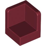 LEGO® los onderdeel Paneel in kleur Donkerrood 6231