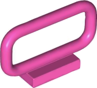 Plaatje in Gallery viewer laden, LEGO® los onderdeel Staaf in kleur Donker Roze 6187