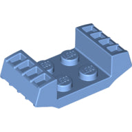 Plaatje in Gallery viewer laden, LEGO® los onderdeel Plaat Aangepast Medium Blauw 41862