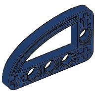 LEGO® los onderdeel Technische Hefbalk Donkerblauw 32250
