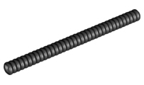 Plaatje in Gallery viewer laden, LEGO® los onderdeel Slang Geribbeld in kleur Zwart 78c12
