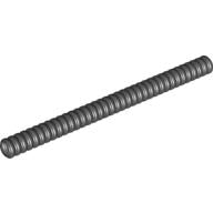 LEGO® los onderdeel Slang Geribbeld in kleur Zwart 78c12