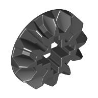 LEGO® los onderdeel Technische Tandwiel in kleur Zwart 6589