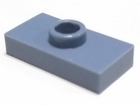 LEGO® los onderdeel Plaat Aangepast in kleur Zandblauw 3794a