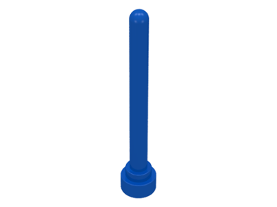 LEGO® los onderdeel Antenne in kleur Blauw 3957