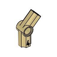 LEGO® los onderdeel Technische Verbinding Geelbruin 32192