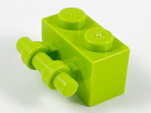 Plaatje in Gallery viewer laden, LEGO® los onderdeel Steen Aangepast in kleur Limoen 30236