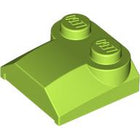 LEGO® los onderdeel Dakpan Gebogen in kleur Limoen 41855