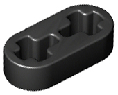 Plaatje in Gallery viewer laden, LEGO® los onderdeel Technische Hefbalk in kleur Zwart 41677