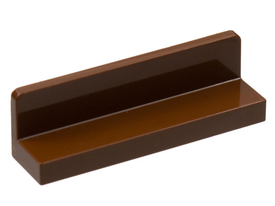 LEGO® los onderdeel Paneel in kleur Bruin 30413