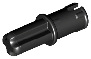 Plaatje in Gallery viewer laden, LEGO® los onderdeel Technische As in kleur Zwart 43093