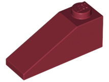 LEGO® los onderdeel Dakpan Algemeen in kleur Donkerrood 4286
