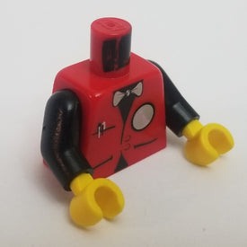 LEGO® los onderdeel Lijf met Motief Rood 973pb0233c01