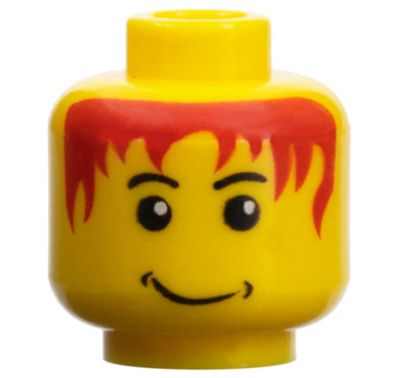 LEGO® los onderdeel Hoofd in kleur Geel 3626bpb0050