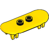 LEGO® los onderdeel Accessoire in kleur Geel 42511