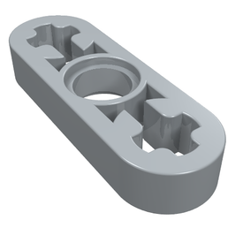 LEGO® los onderdeel Technische Hefbalk Parel Lichtgrijs 6632