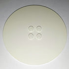 LEGO® los onderdeel Tegel Rond in kleur Wit 6177