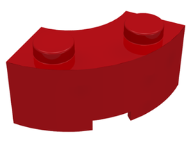 LEGO® los onderdeel Steen Rond in kleur Rood 3063