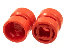 LEGO® los onderdeel Wiel in kleur Rood 30027b