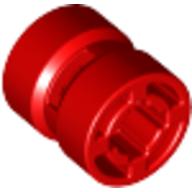 LEGO® los onderdeel Wiel in kleur Rood 30027b