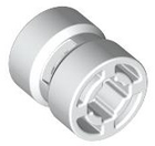 LEGO® los onderdeel Wiel in kleur Wit 30027b