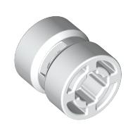 Plaatje in Gallery viewer laden, LEGO® los onderdeel Wiel in kleur Wit 30027b
