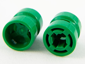 LEGO® los onderdeel Wiel in kleur Groen 30027b