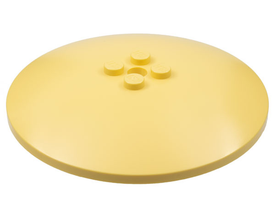 LEGO® los onderdeel Schaal in kleur Licht Geel 3961