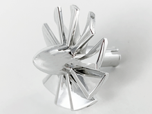 Plaatje in Gallery viewer laden, LEGO® los onderdeel Vliegtuig in kleur Chroom Zilver x577