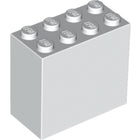 LEGO® los onderdeel Steen in kleur Wit 30144