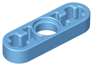 LEGO® los onderdeel Technische Hefbalk Medium Blauw 6632