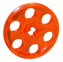 Plaatje in Gallery viewer laden, LEGO® los onderdeel Wiel Doorzichtig Neon Oranje 4185