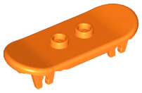 LEGO® los onderdeel Accessoire in kleur Oranje 42511
