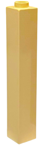 LEGO® los onderdeel Steen in kleur Licht Geel 2453a