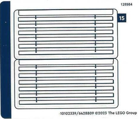 LEGO® stickervel set 41727-1 Dog Rescue Center, vel 2